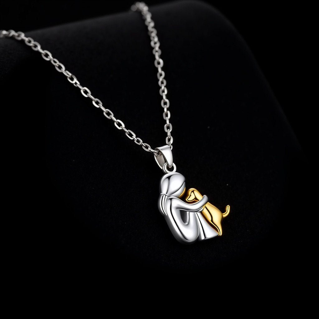 Ametis Hug Pendant with Matching Earrings - For a Limited Time Only