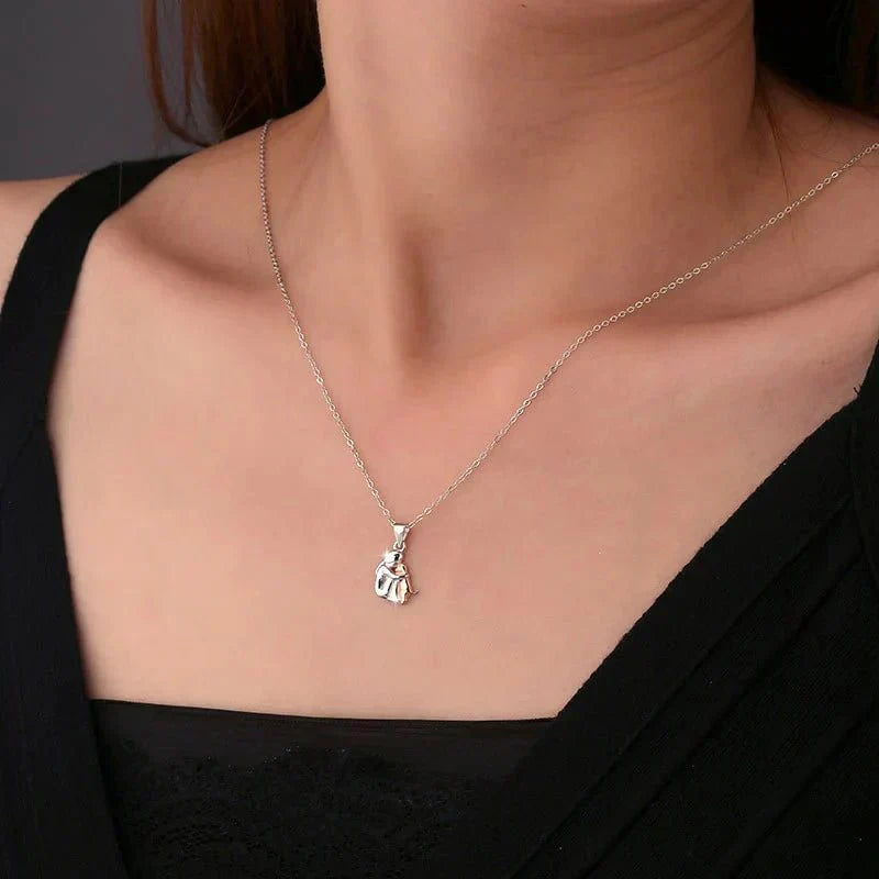 Ametis Hug Pendant with Matching Earrings - For a Limited Time Only