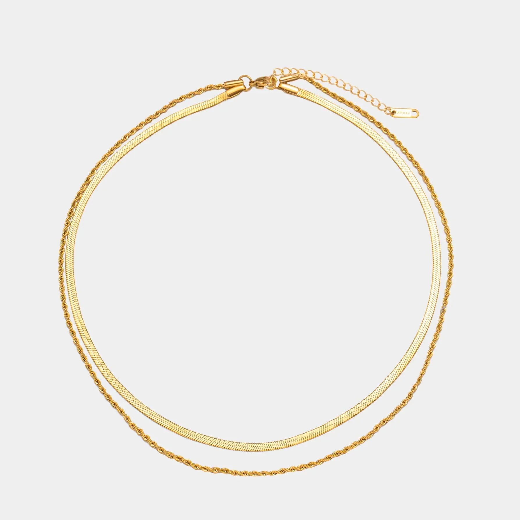 Hailey layered necklace