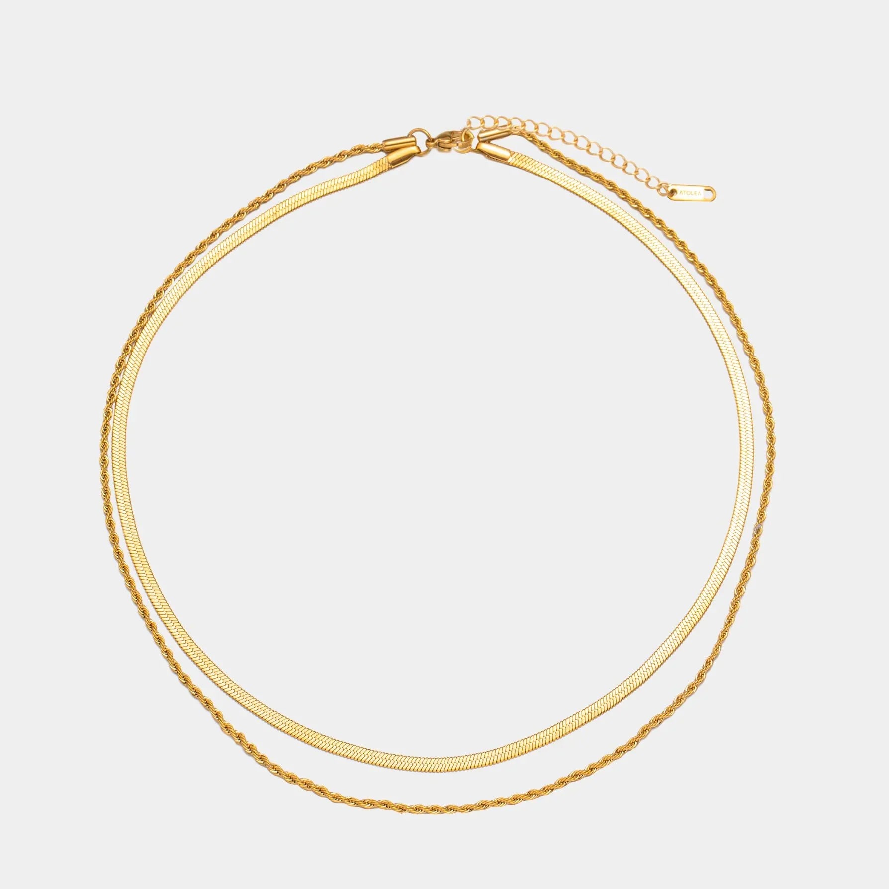 The Hailey Double Strand Necklace