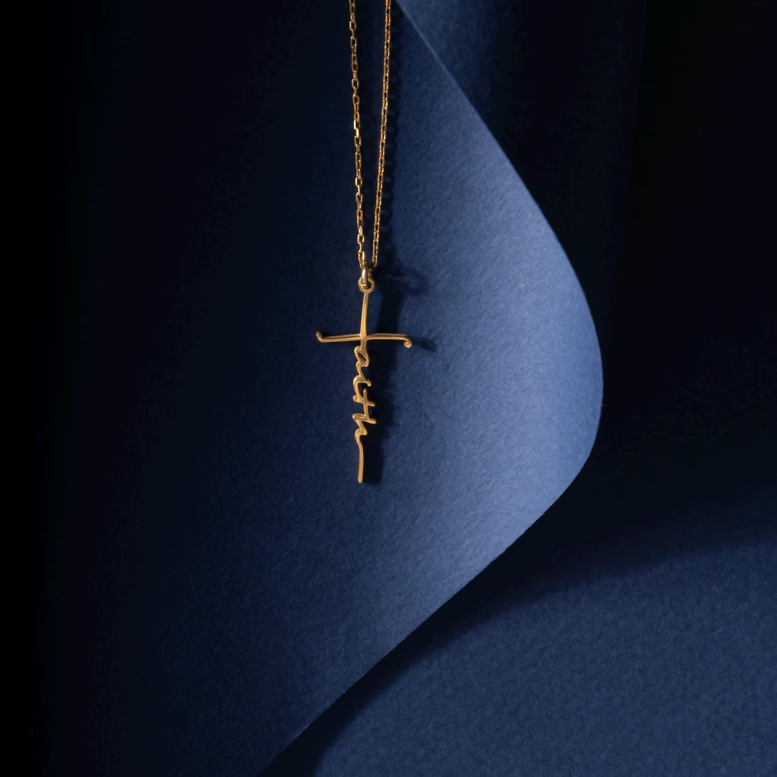 Faith Cross Necklace