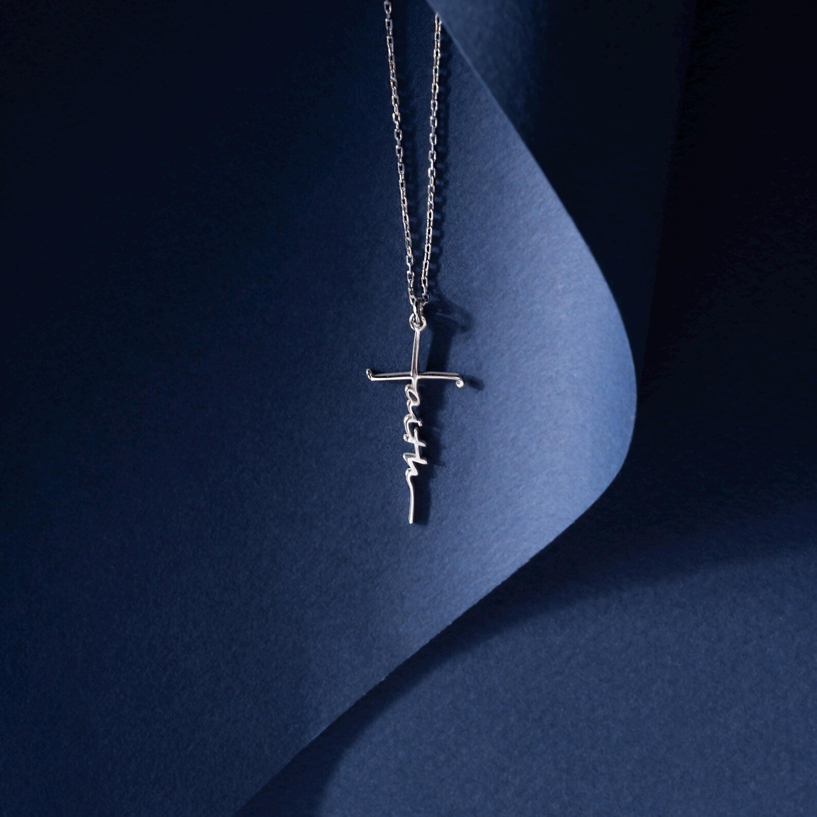 Faith Cross Necklace