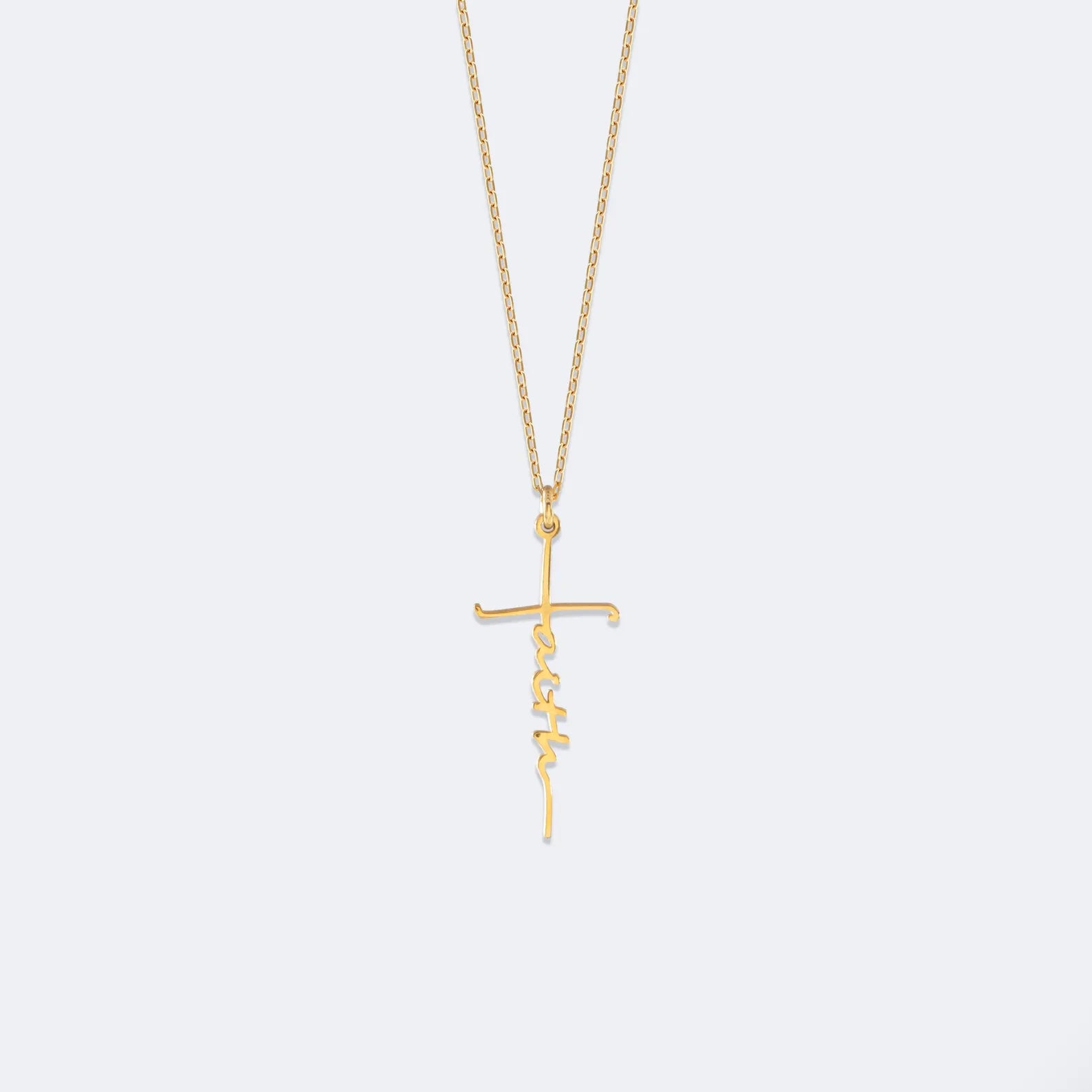 Faith Cross Necklace