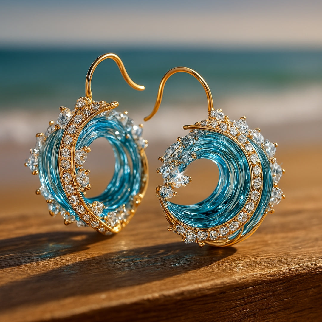 Ocean’s Whisper Earrings