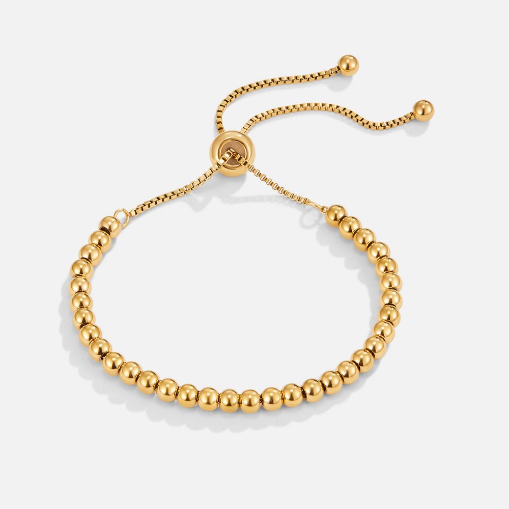Nila - Gold Bracelet with Pearls