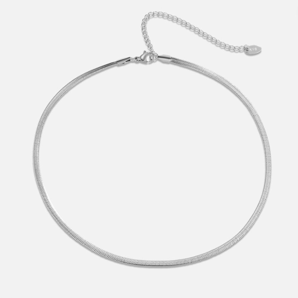 Sarya - Silver Snake Chain