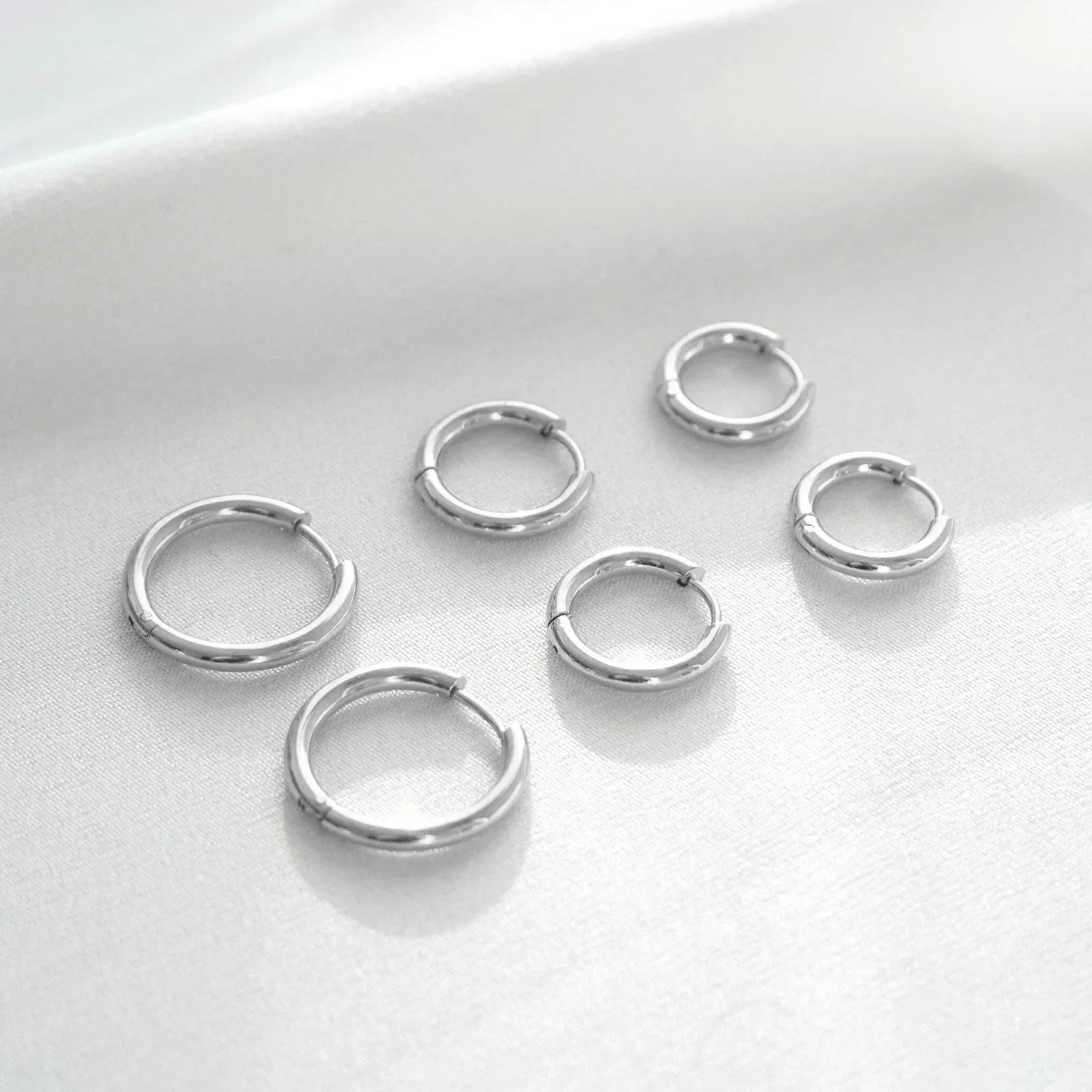 Luxury Triple Hoop Earrings
