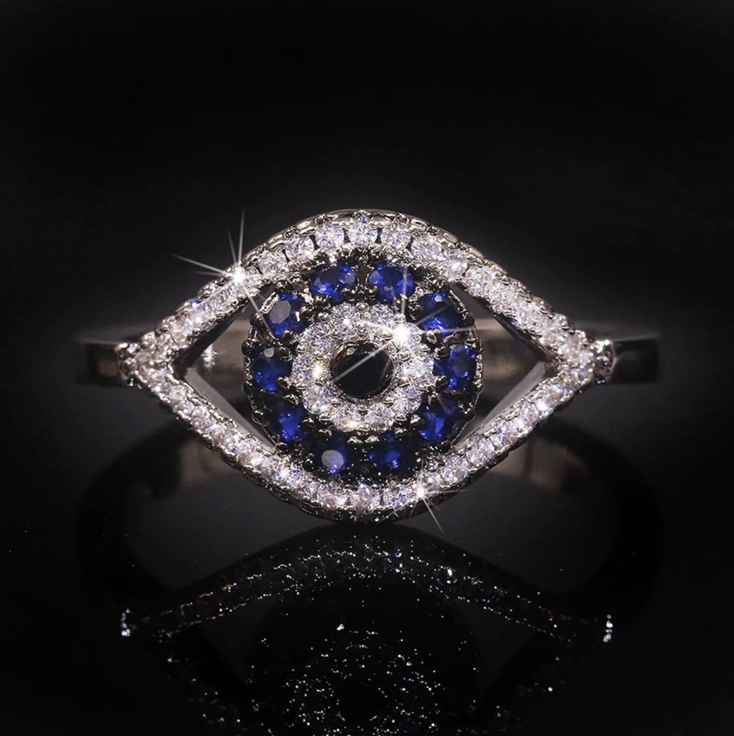 The Roxxe Blessed Evil Eye Ring