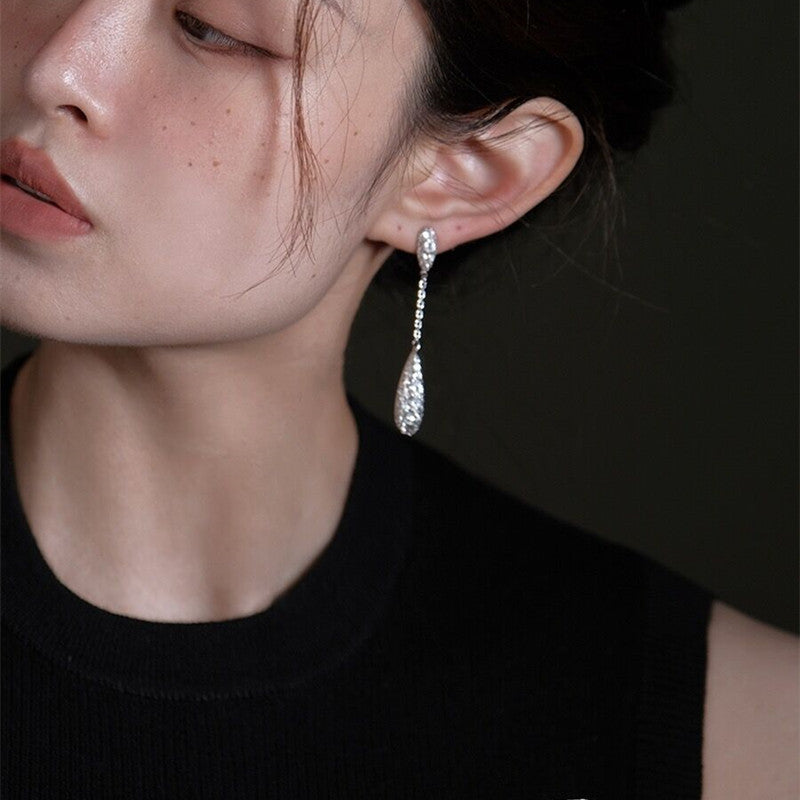 Water drop earrings