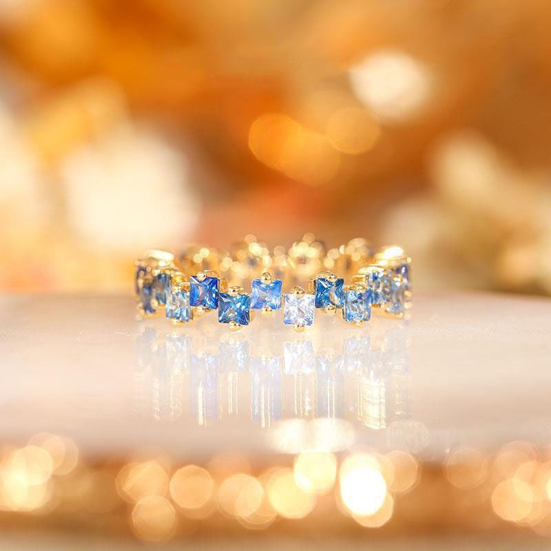 Crushed Diamond Sparkling Ring