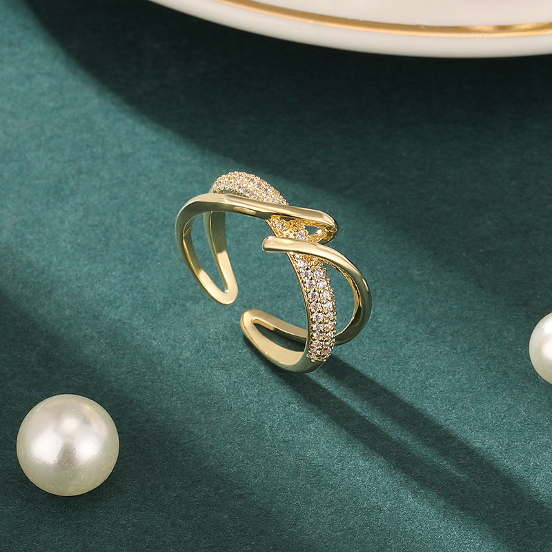 Personalized geometric adjustable ring