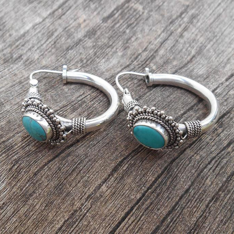 Antique Turquoise Earrings