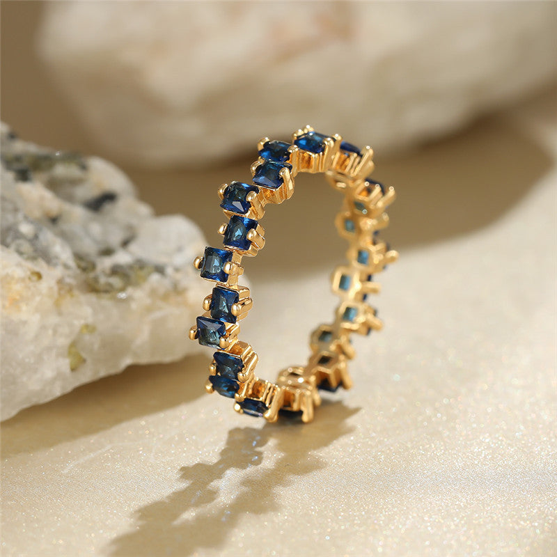 Crushed Diamond Sparkling Ring