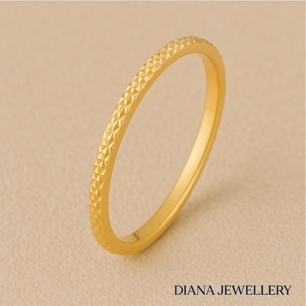 Ameline Trellis Ring | Elegant 14k Gold Design