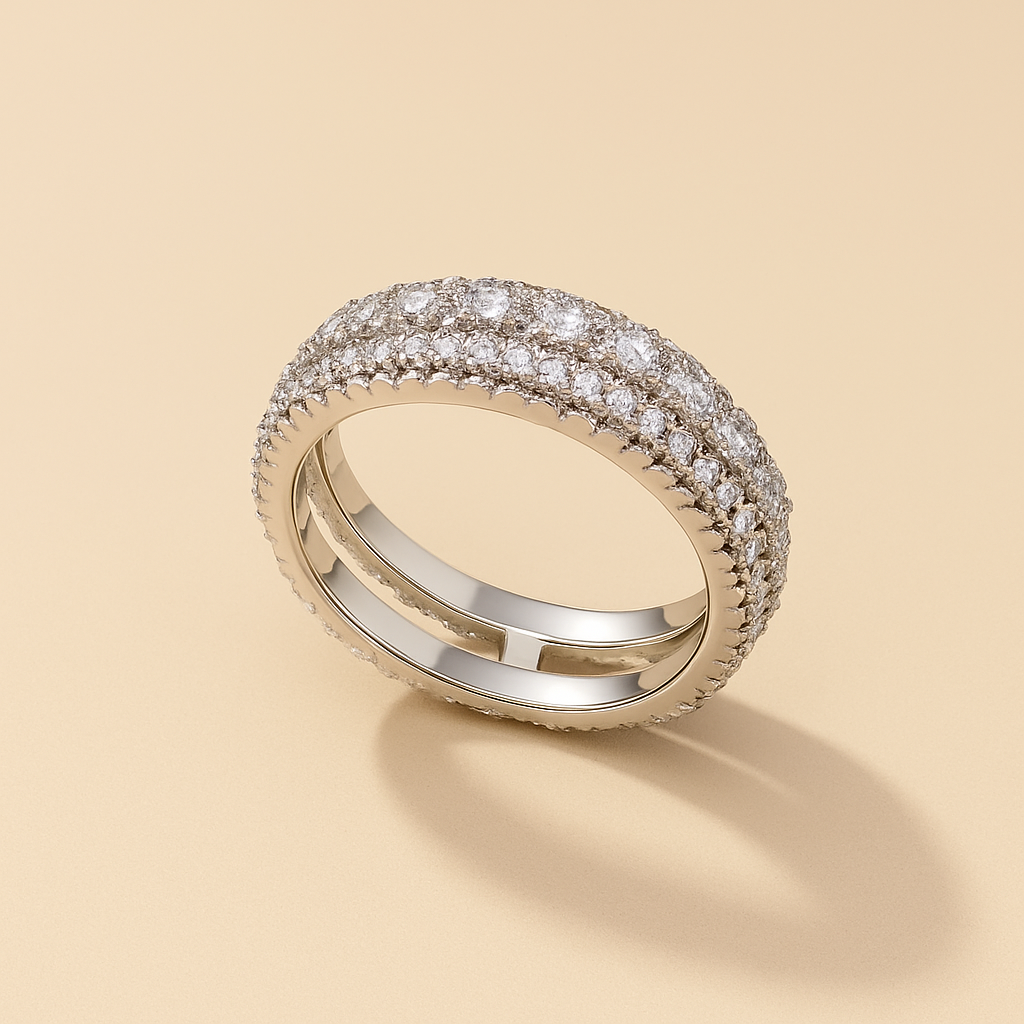 Luxurious Unisex Avant-Garde Ring for Men & Women