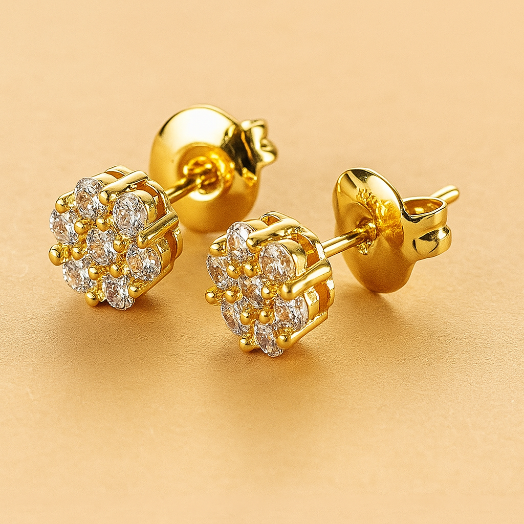 Lizzy Flower Stud Earrings
