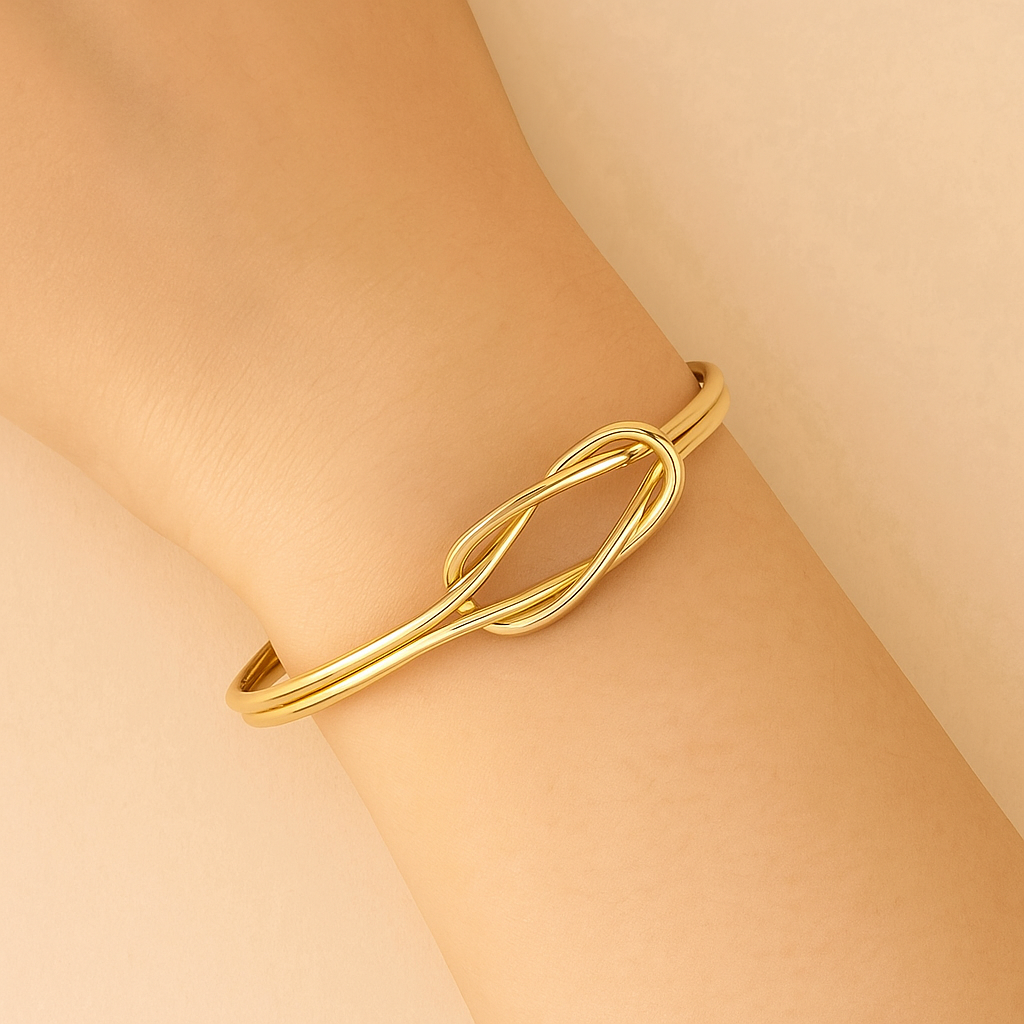 Trendy Wrap Design Open Bracelet – Stylish & Unique