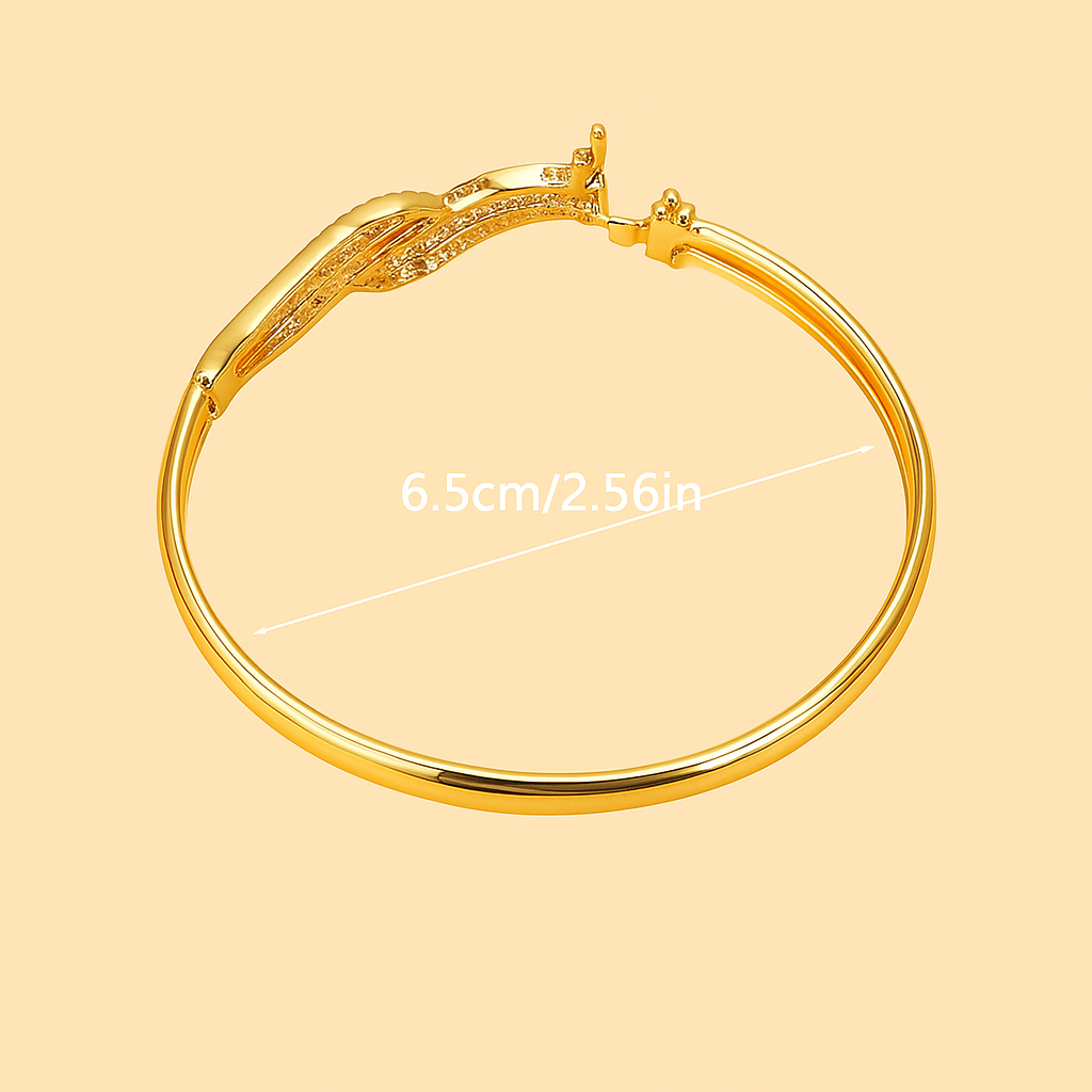 Vintage Style with Sparkling Zirconia for Women