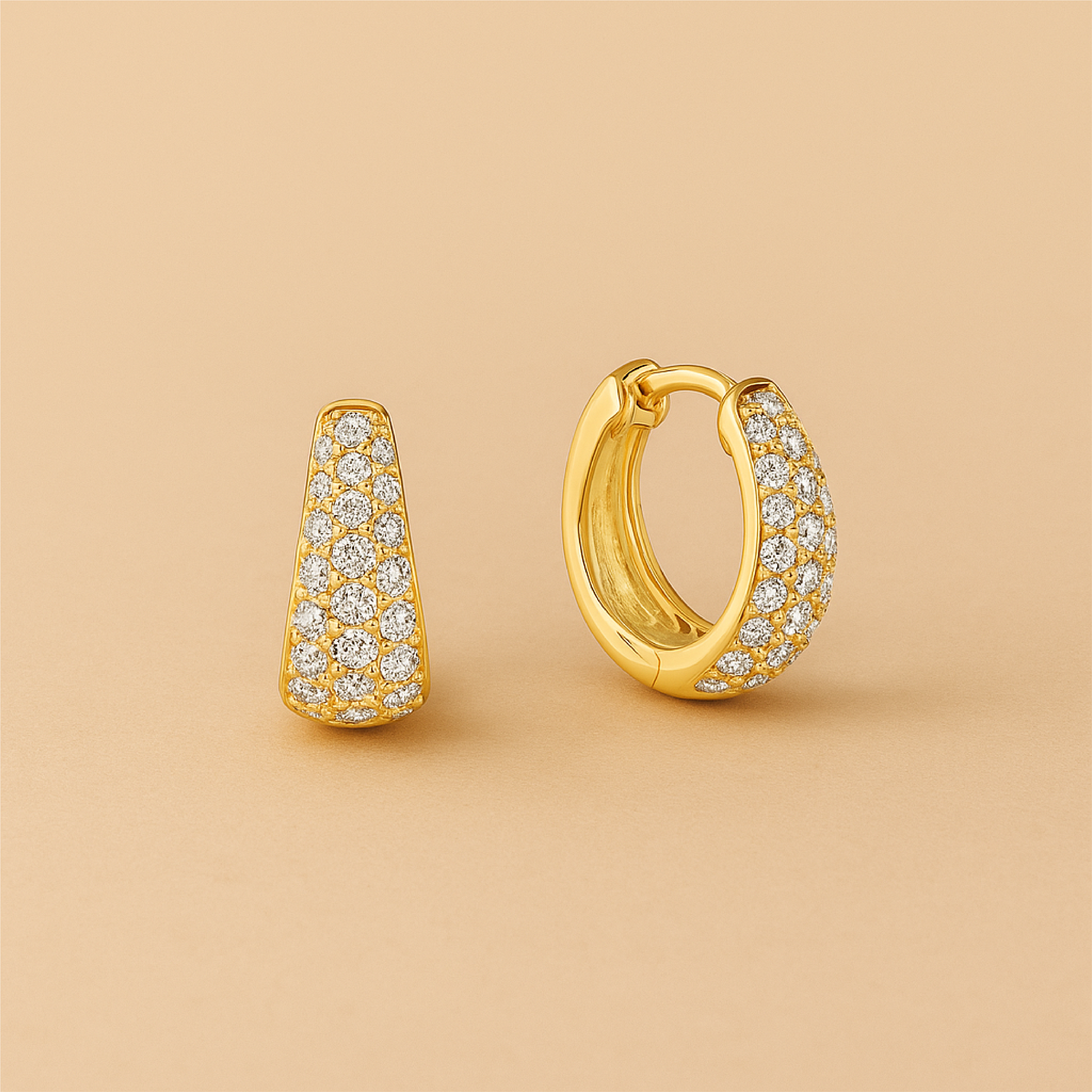 Jules Miniature Hoops | Timeless 16k Gold Design