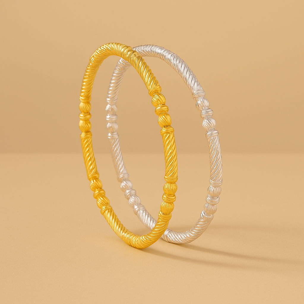 Isavetta Bruni | Refined 16k White Gold Bracelet