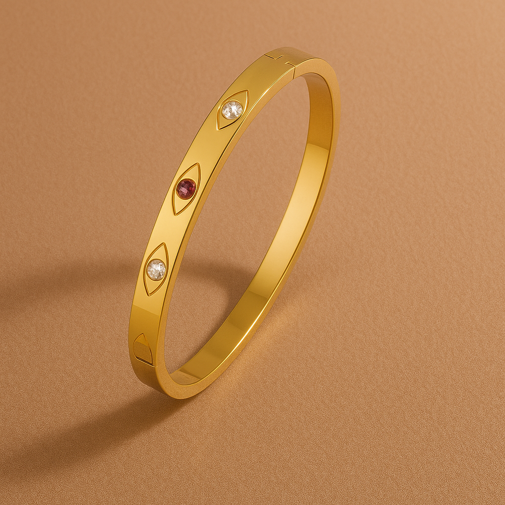 Tiziana Lazzari White Bracelet | Gold 16k