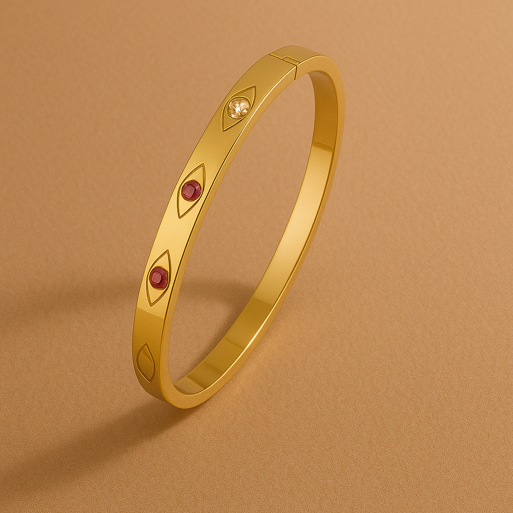 Tiziana Lazzari White Bracelet | Gold 16k