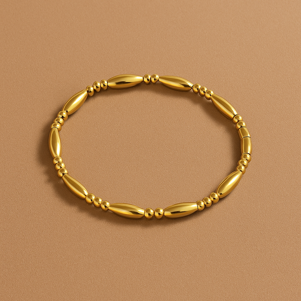 Lorena D'Amico | Elegant 16k White Gold Bracelet