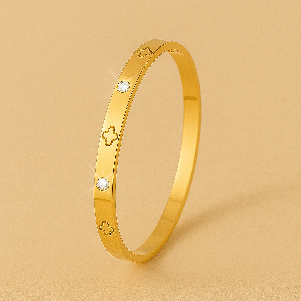 Allegra Ventorini | Elegant Bangle in 16k Gold