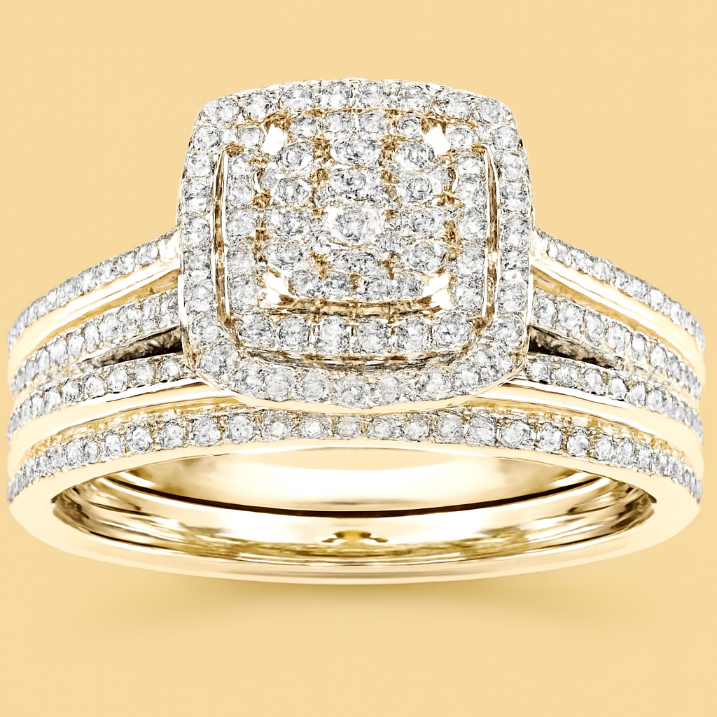 Ladies 2-Piece Boho Ring Set
