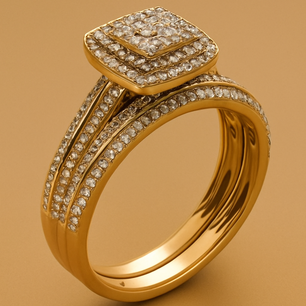 Ladies 2-Piece Boho Ring Set