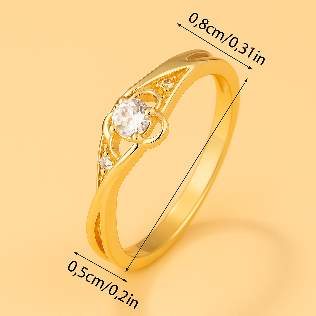 Korean niche ring for women