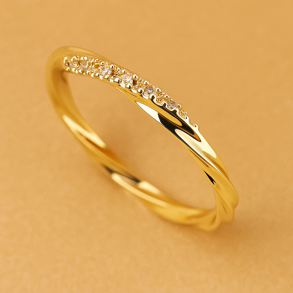 Unique and Elegant Ladies Ring - Simple and Fashionable Statement