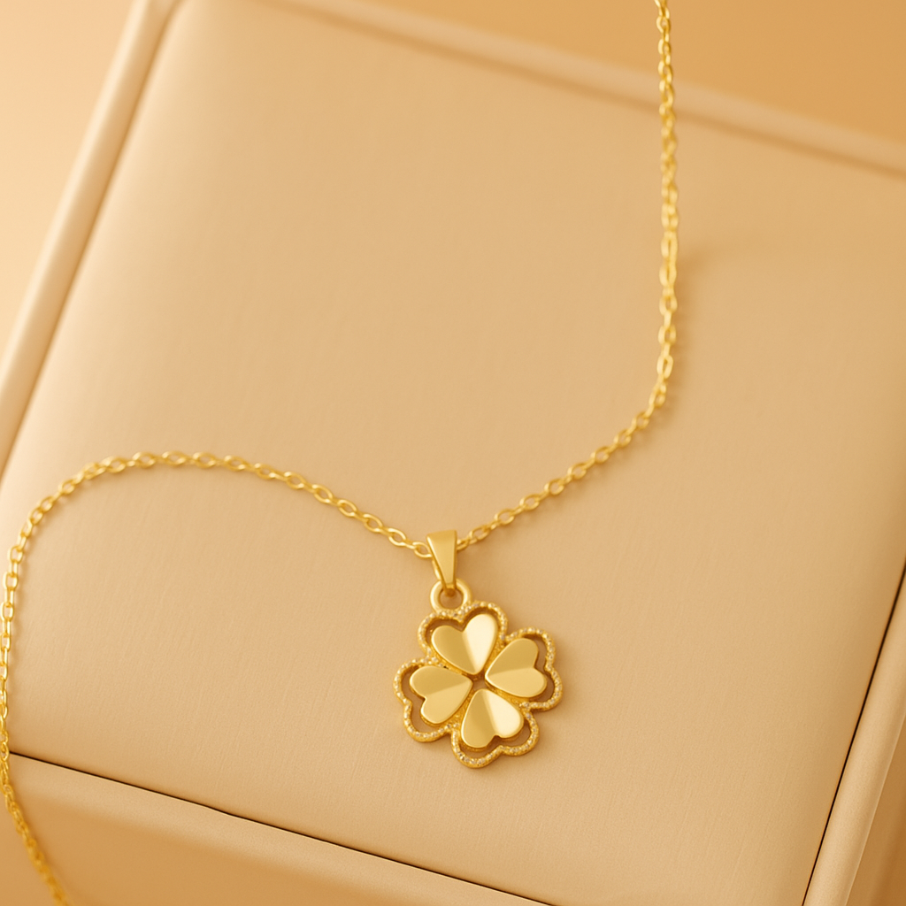 Gold Heart Necklace - Minimalist & Hypoallergenic