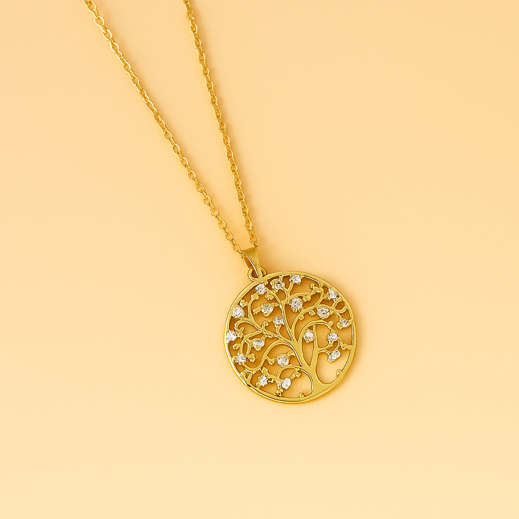Golden Origins Timeless Tree of Life Pendant for Her
