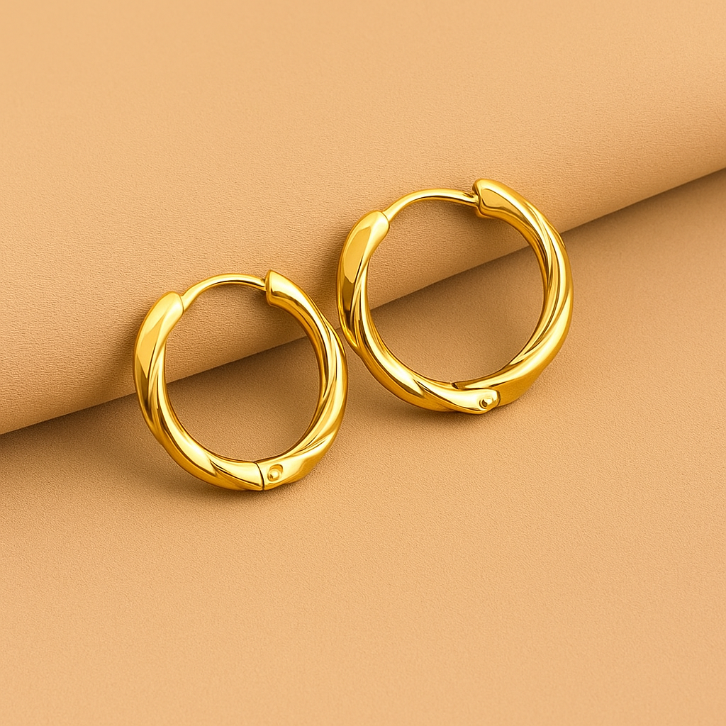 Elegant Hypoallergenic Hoops for Her