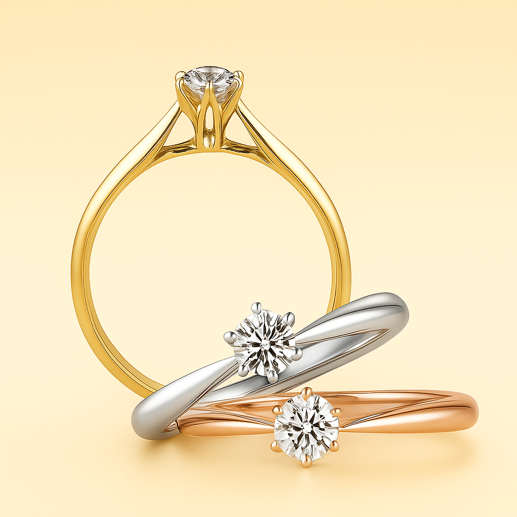 Timeless Zirconia Engagement Ring