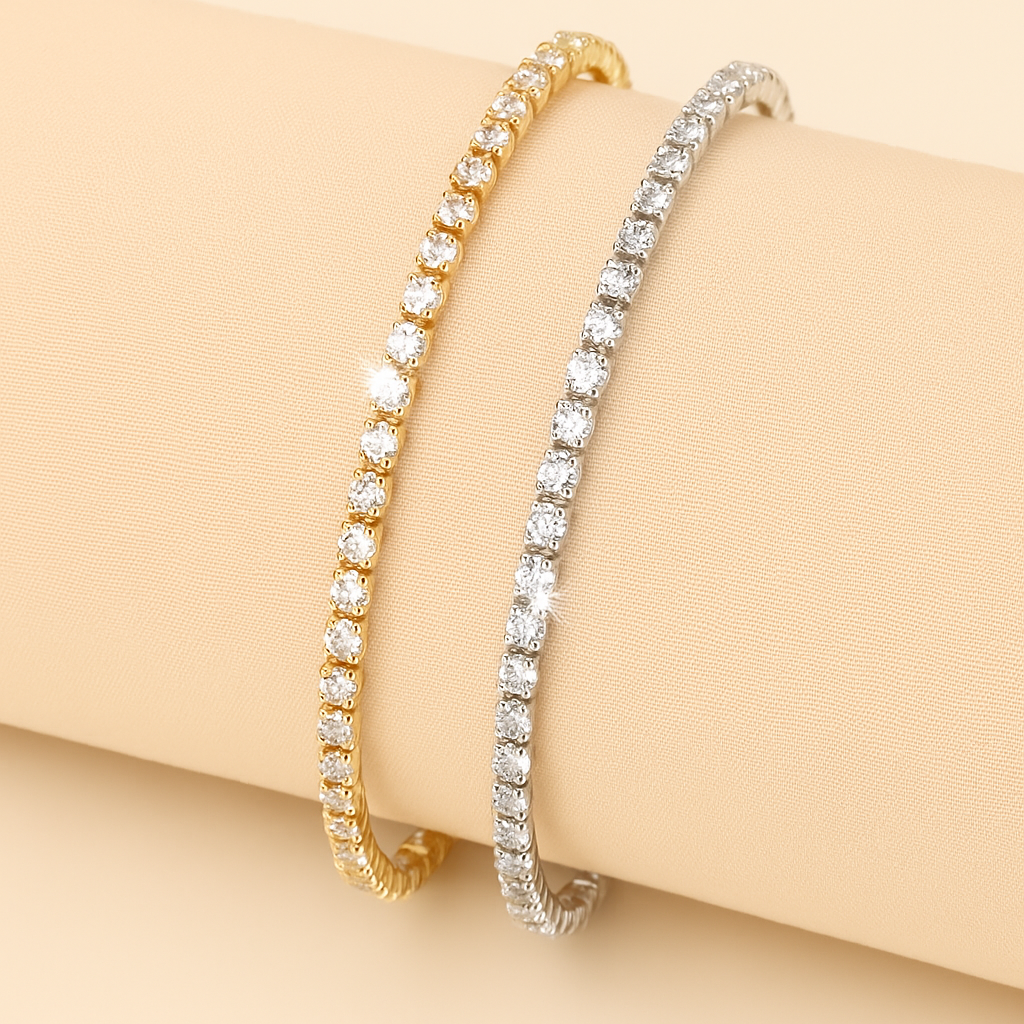 Elegant Zirconia Bracelet – Sparkling Cubic Zirconia