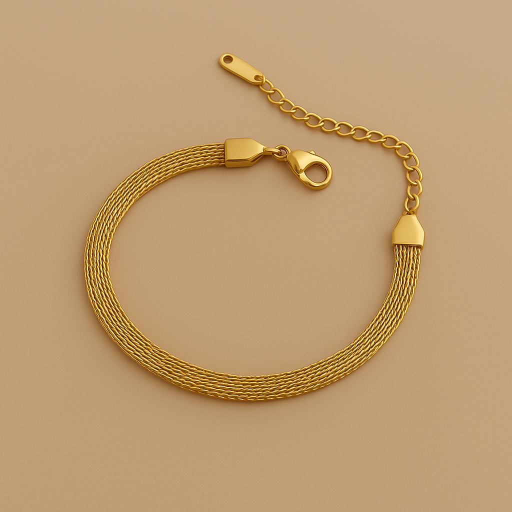 Emery Virell | Refined 16k Gold Bracelet