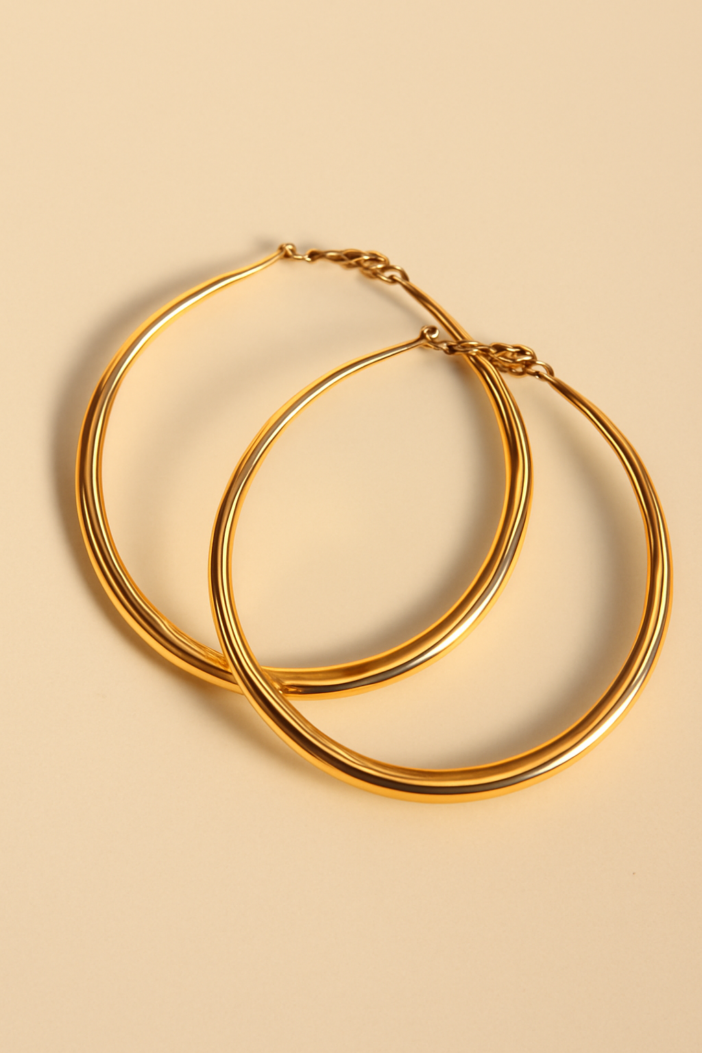 Timeless Large Circle Hoop Earrings