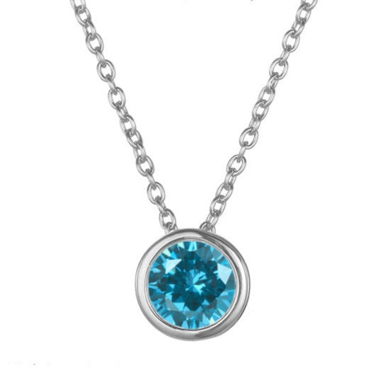 Lyra Spark: Timeless Birthstone Charm