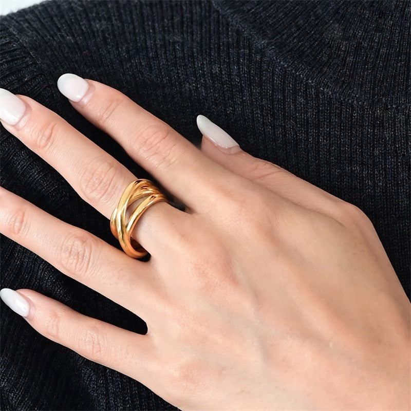 Delicate Verstoring Gelaagde Ring