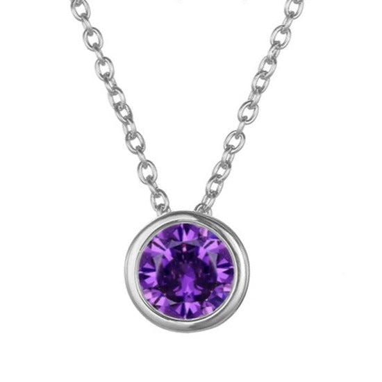 Lyra Spark: Timeless Birthstone Charm