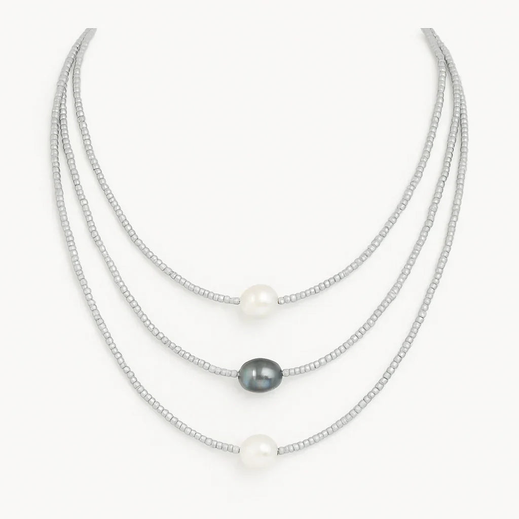 Retro Freshwater Pearl Necklace