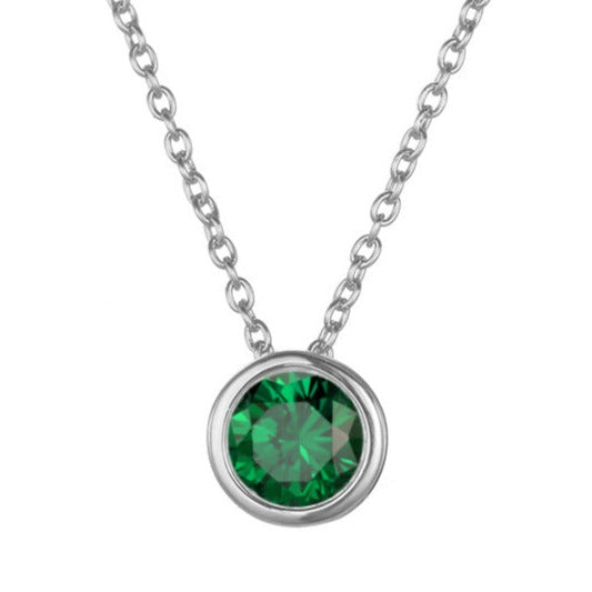 Lyra Spark: Timeless Birthstone Charm