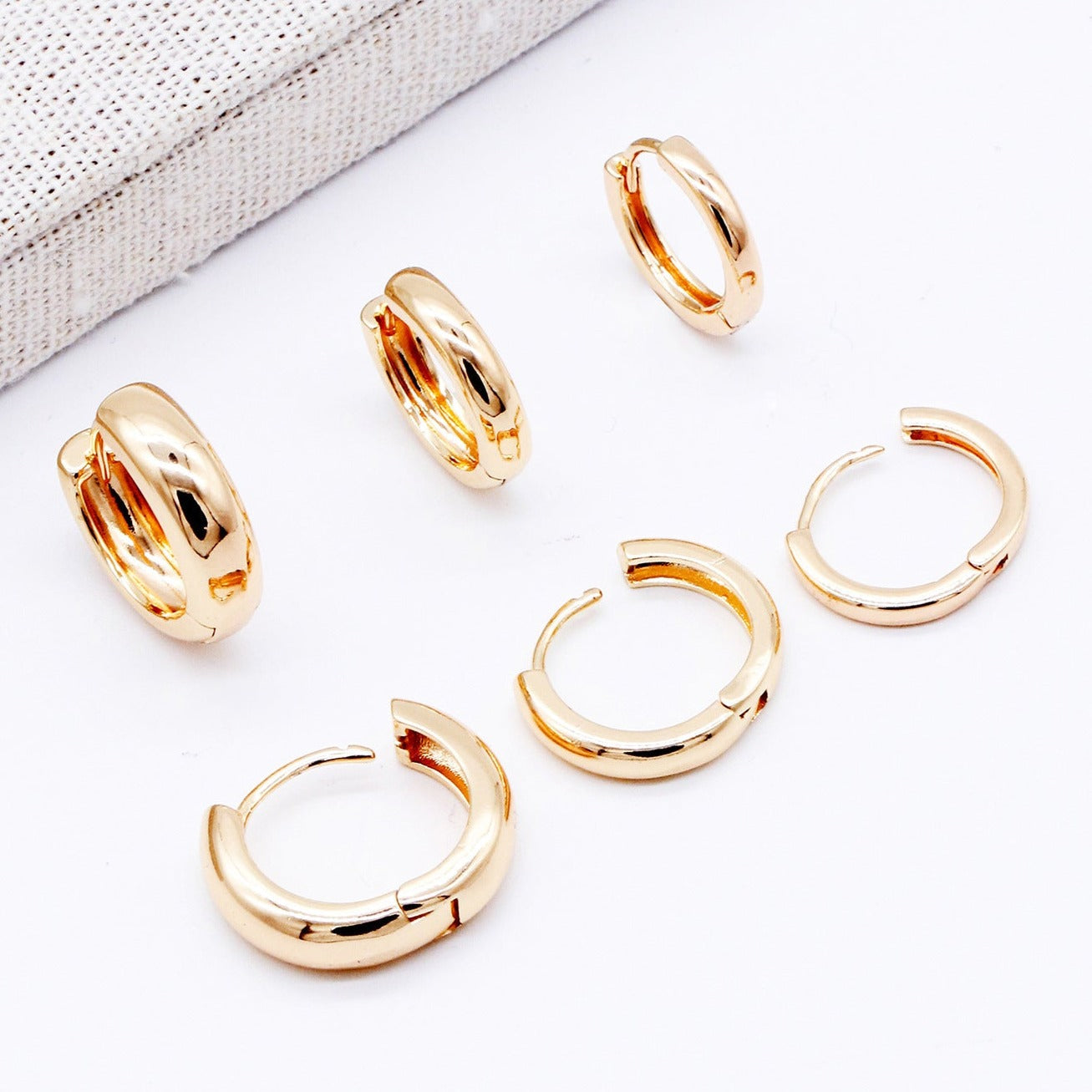 Aurelia Gold Hoop Earrings