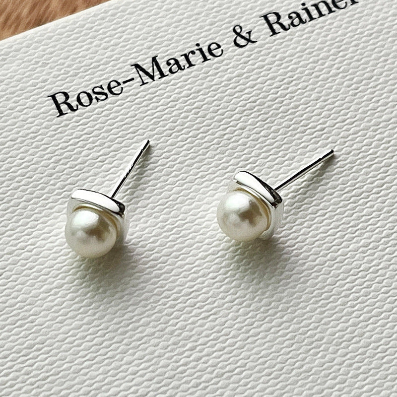 Lustrous Touch Freshwater Pearl Accent Earrings