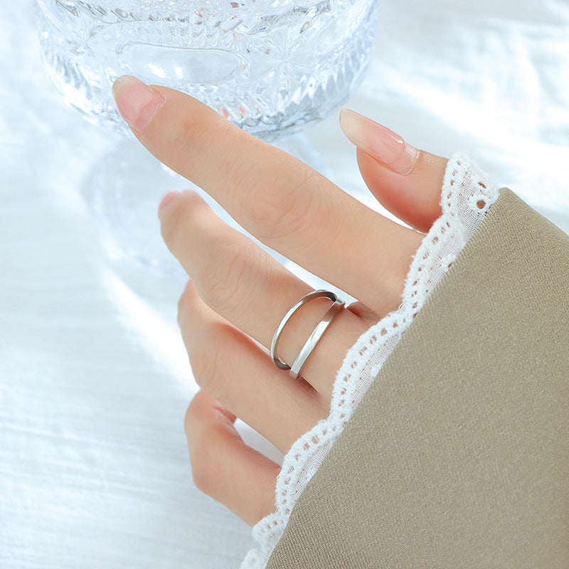 Gold ring with nickel coating