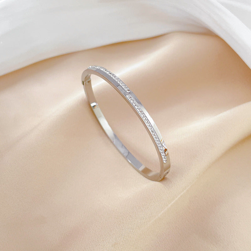 Aera Crystal Gold Bracelet