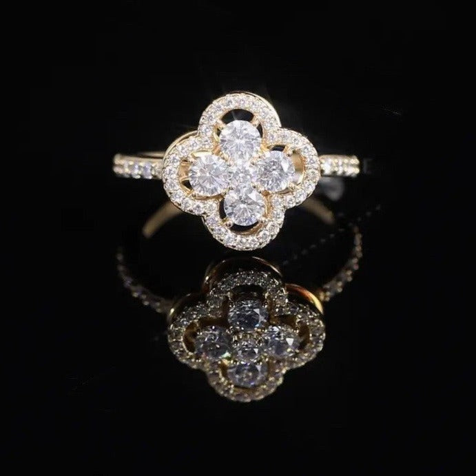 Rotating Clover Ring – Seraph Collection