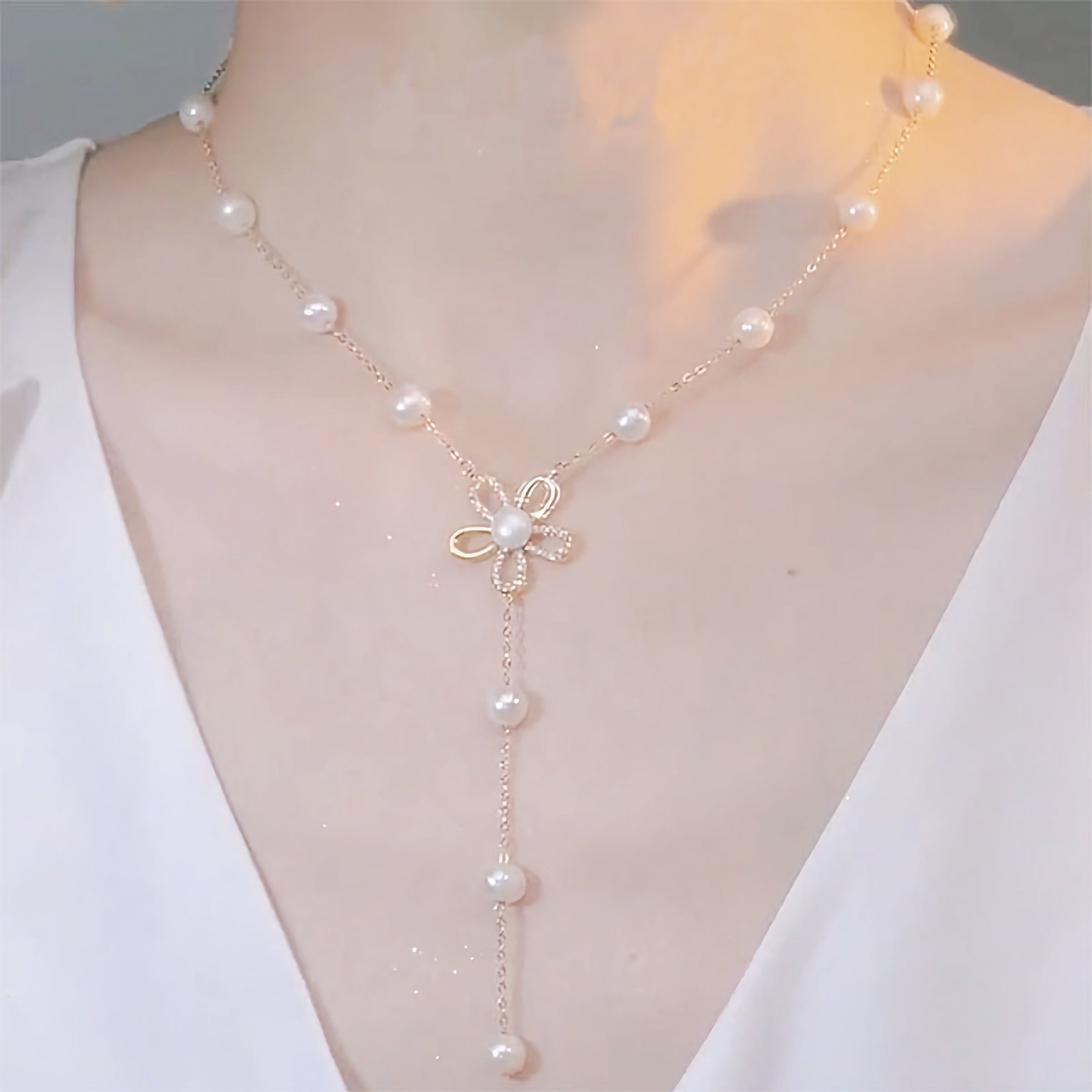Pearl Blossom: The Yvonne Necklace